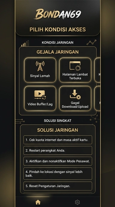 Tampilan link alternatif bondan69