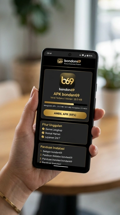 Tampilan halaman APK bondan69
